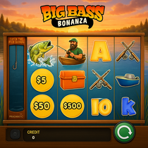 PelaaNYT - Big Bass Bonanza Slot Game - Fishing Theme