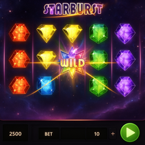 PelaaNYT - Starburst Slot Game - NetEnt