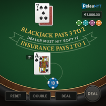 PelaaNYT - Blackjack Table Game - Classic Casino